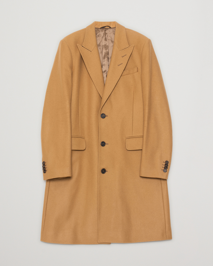 Men | Pre-owned Coats & Jackets | Pre-owned | Tiger of Sweden Seder Wool/Cashmere Coat Camel 54