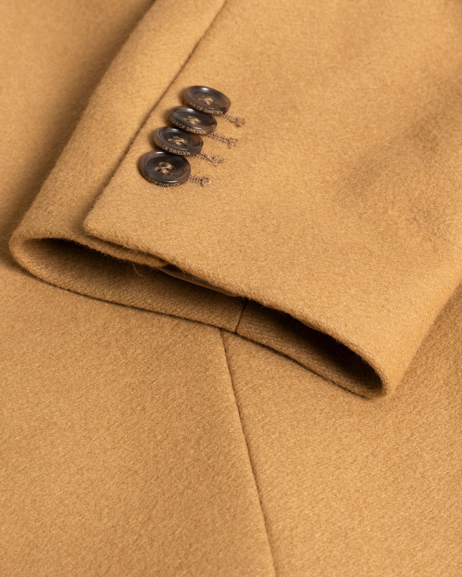 Men | Pre-owned Coats & Jackets | Pre-owned | Tiger of Sweden Seder Wool/Cashmere Coat Camel 54