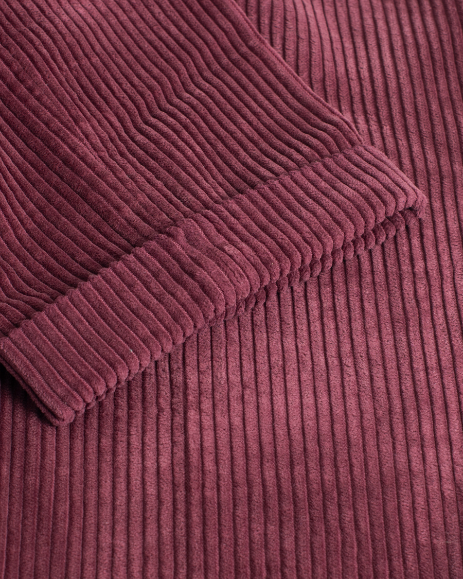 Men | Trousers | Pre-owned | Incotex Carrot fit Cord Slacks Red 50