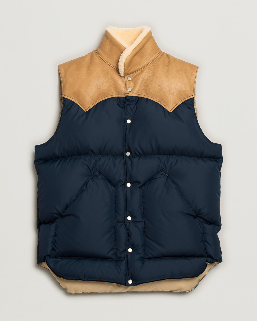 Men | Coats & Jackets | Pre-owned | Rocky Mountain Featherbed Christy Vest Navy 40