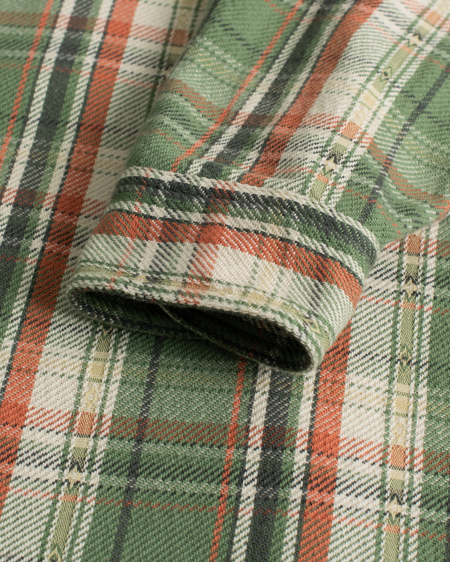 Men | Shirts | Pre-owned | Big Yank 1942 Flannel Shirt Green Check S