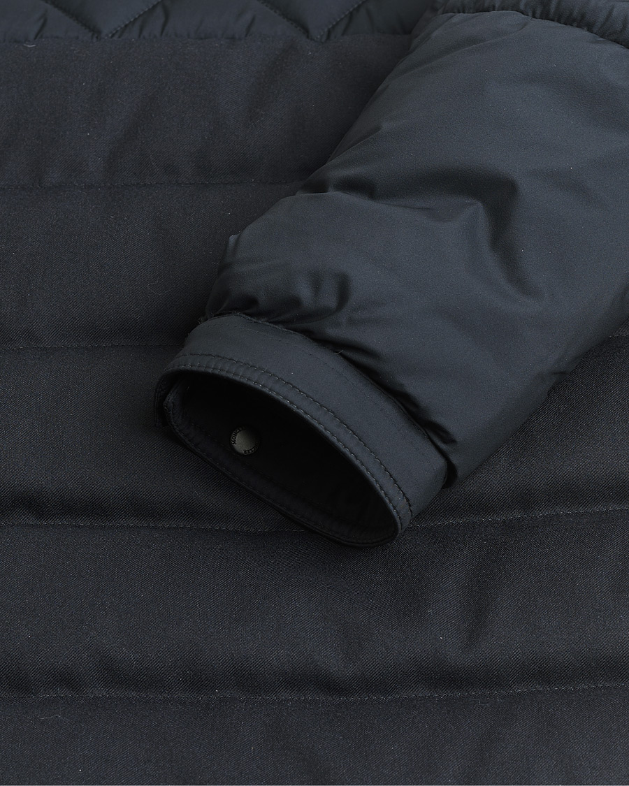 Men | Pre-owned Coats & Jackets | Pre-owned | Moncler Tuena Biker Jacket Navy 3 - L