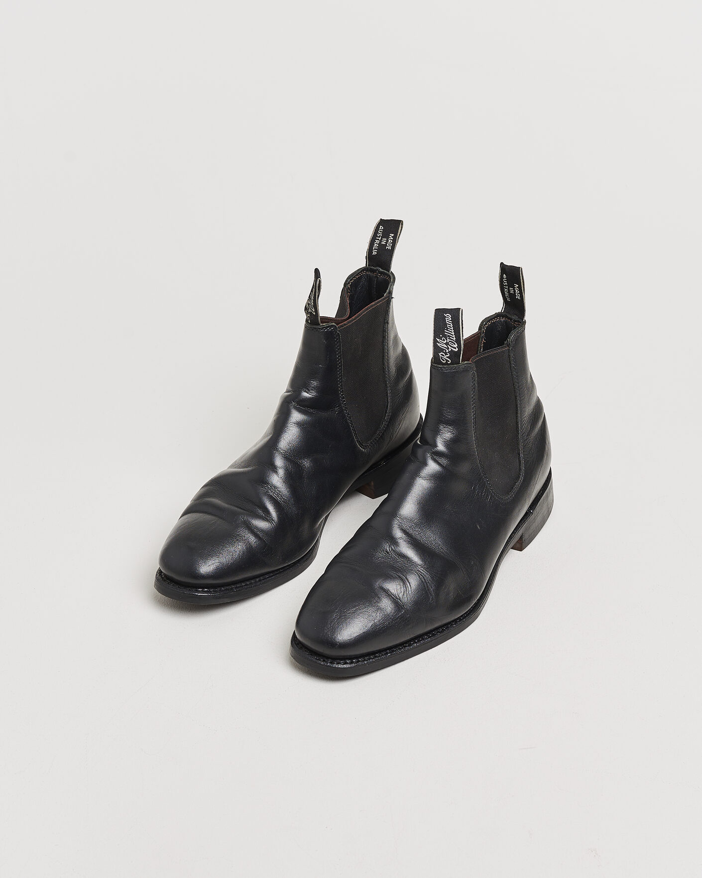 Men | Pre-owned Welted shoes | Pre-owned | R.M.Williams Comfort Craftsman G Boot Yearling Black UK9 - EU43,5