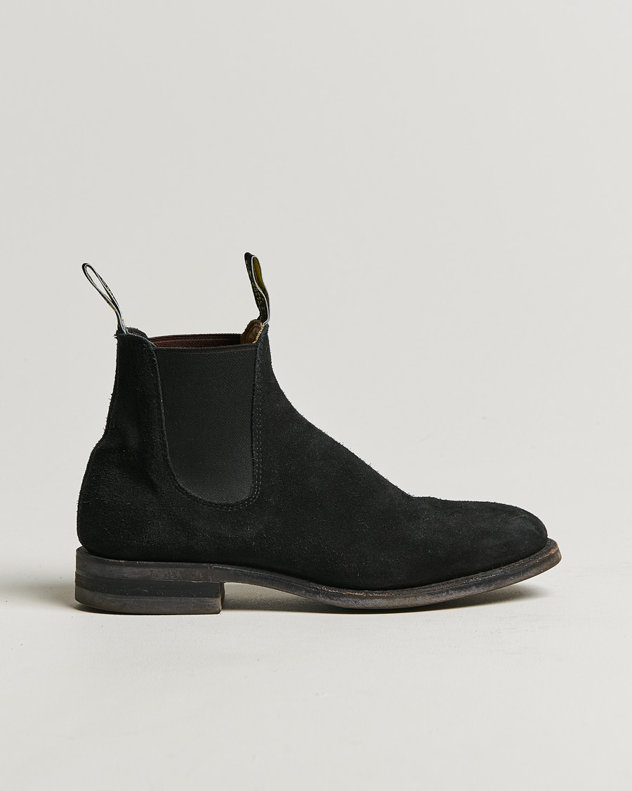 Men | Pre-owned Shoes | Pre-owned | R.M.Williams Craftsman G Boot Black Suede UK6,5 - EU40