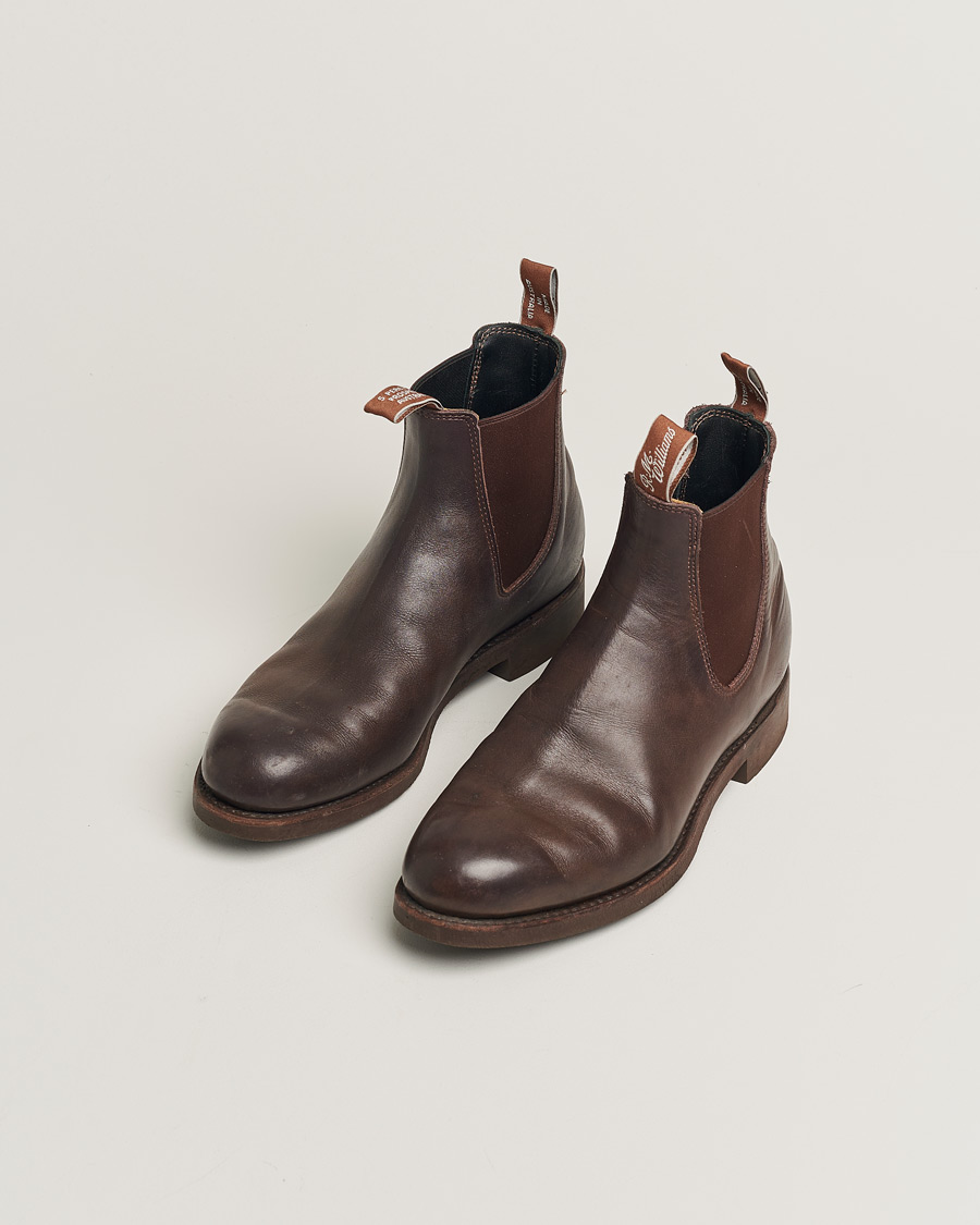 Men | R.M.Williams Gardener G Boot Greasy Kip Brown | Pre-owned | R.M.Williams Gardener G Boot Greasy Kip Brown