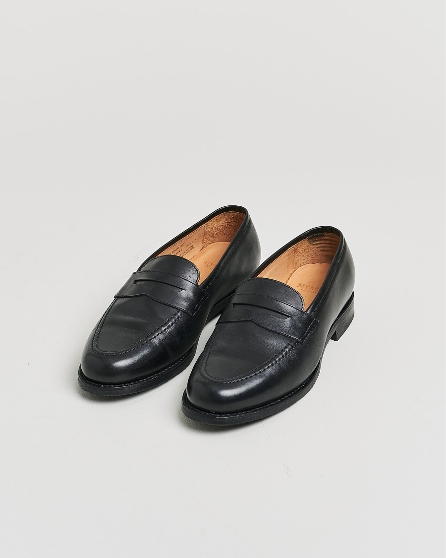 Men | Myrqvist Stenhammar II Loafer Black Calf UK9 - EU41 | Pre-owned | Myrqvist Stenhammar II Loafer Black Calf UK9 - EU41