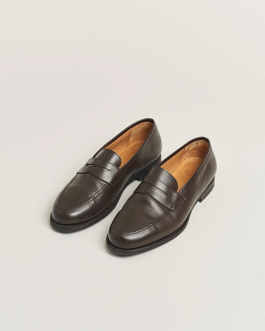 Men | Myrqvist Stenhammar II Loafer Dark Brown Calf | Pre-owned | Myrqvist Stenhammar II Loafer Dark Brown Calf