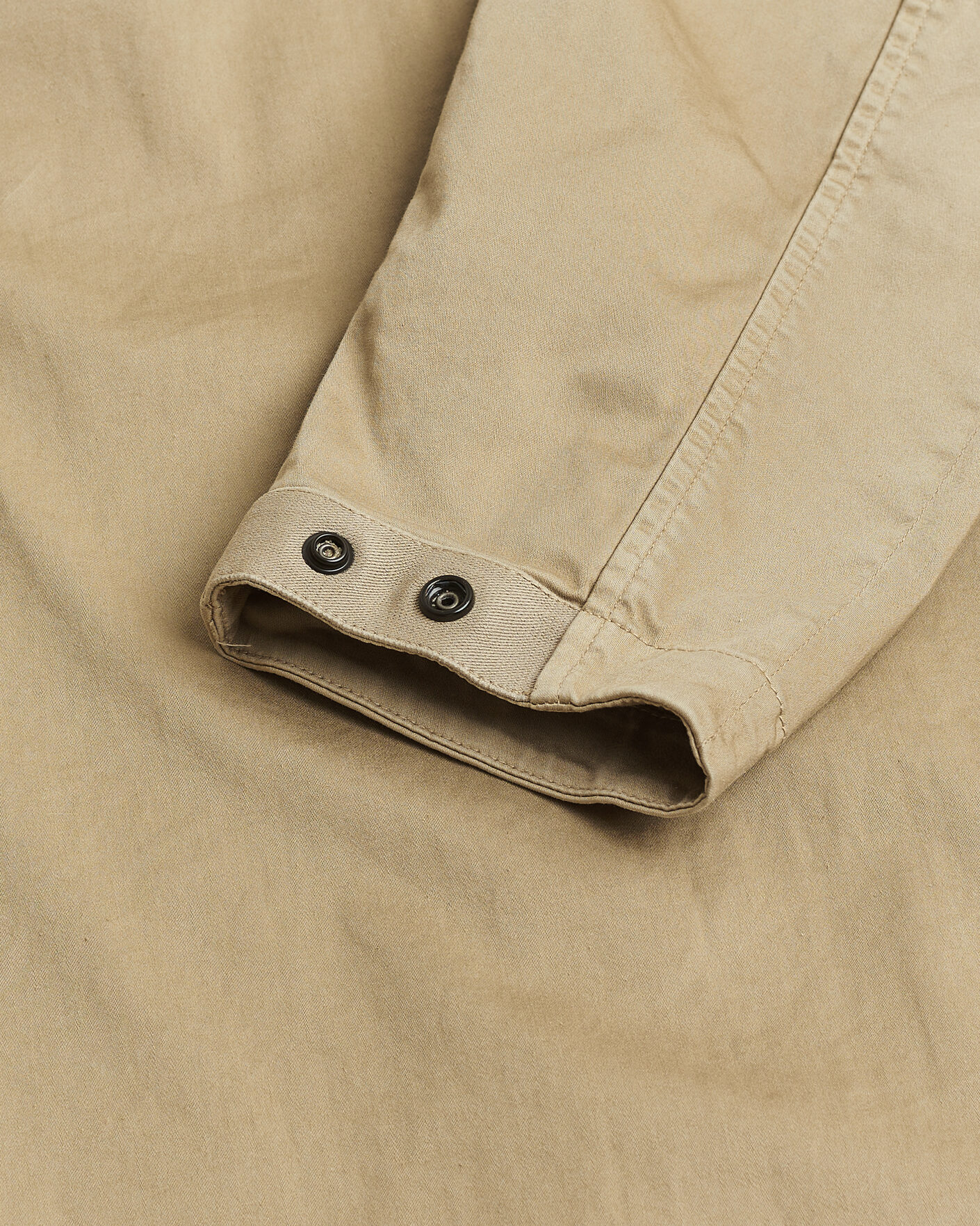 Men | Pre-owned Coats & Jackets | Pre-owned | Stone Island Cotton Stretch Zip Overshirt Biscuit XL