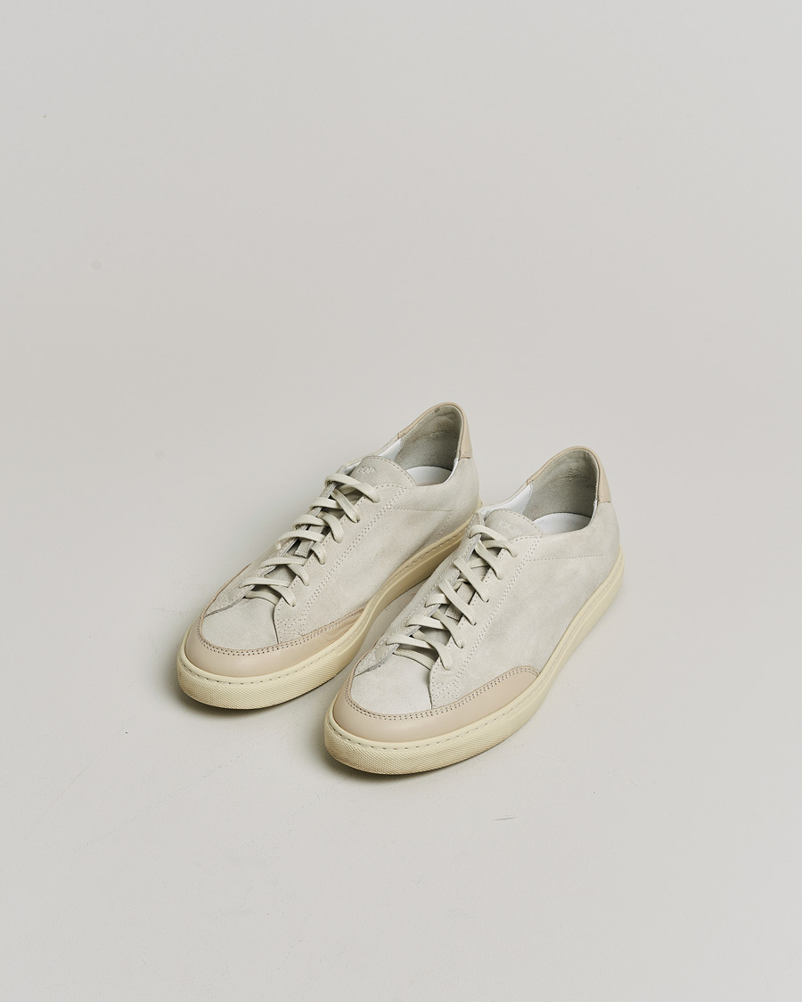 Men | CQP Bumper Suede Sneaker Ivory | Pre-owned | CQP Bumper Suede Sneaker Ivory