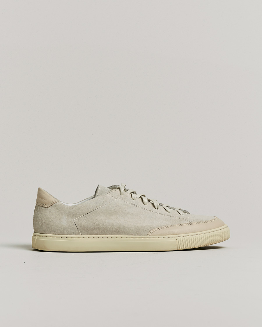 Men | CQP Bumper Suede Sneaker Ivory | Pre-owned | CQP Bumper Suede Sneaker Ivory