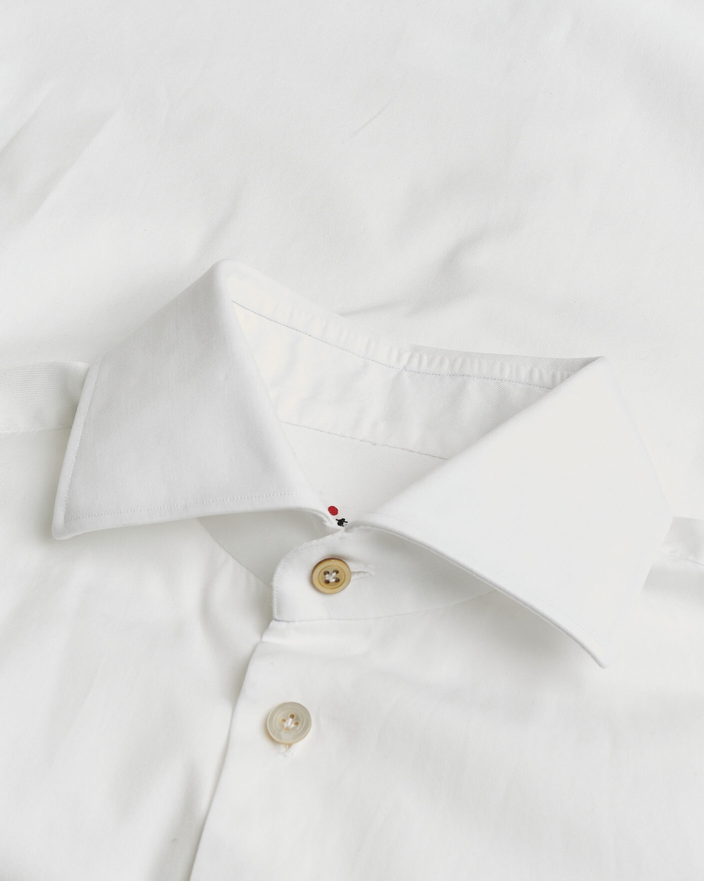 Men | Pre-owned Shirts | Pre-owned | Kiton Slim Fit Dress Shirt White 38 - S