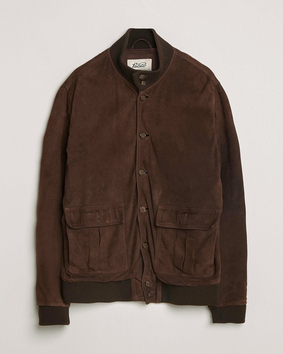Valstar Valstarino Suede Jacket Dark Brown 54 at CareOfCarl.com
