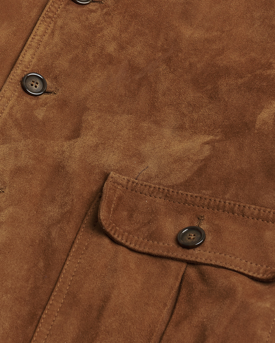 Men | Pre-owned Coats & Jackets | Pre-owned | Valstar Valstarino Suede Jacket Sandal 52