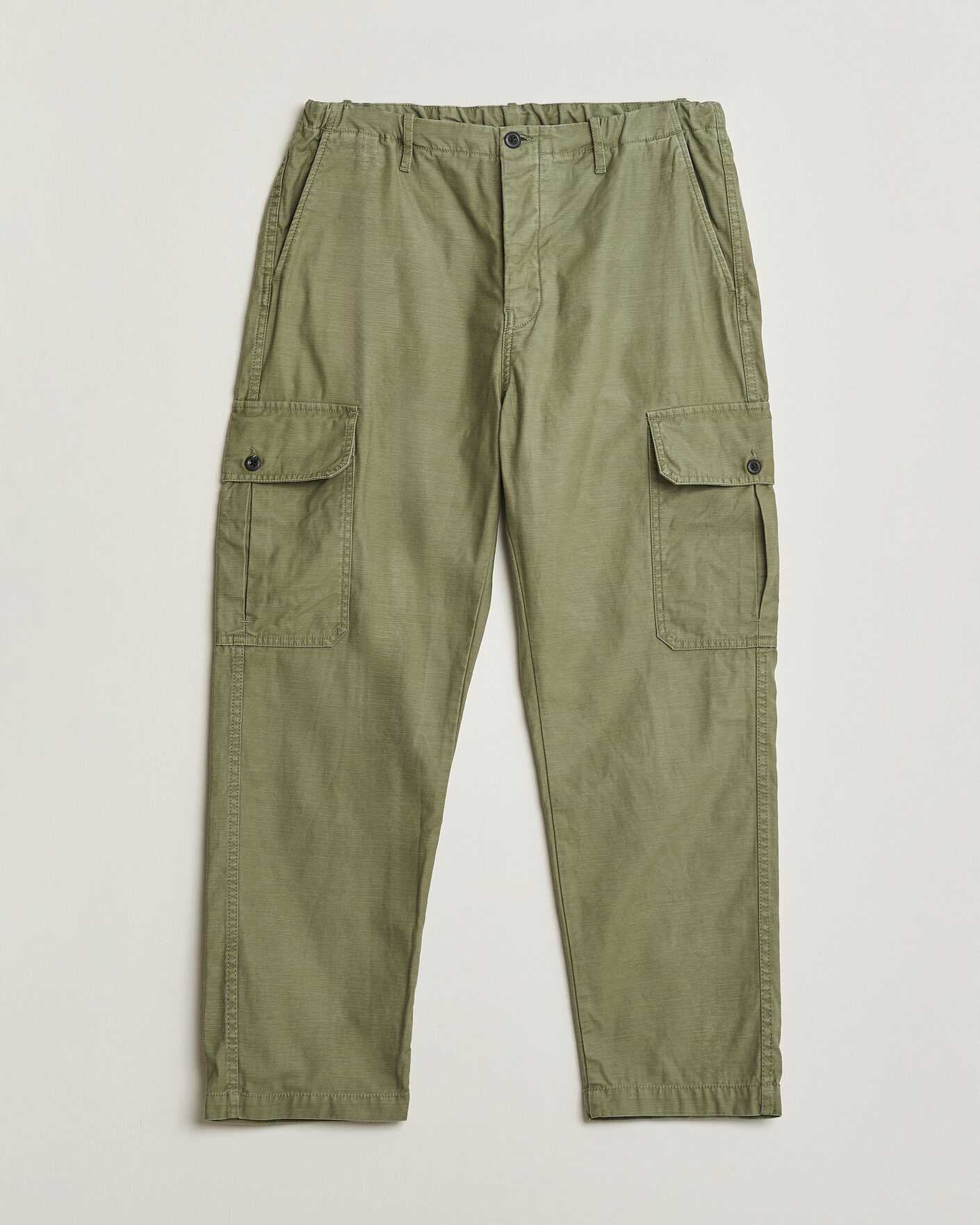 Men | Pre-owned Trousers | Pre-owned | Incotex Regular Fit Cargo Pants Military W34