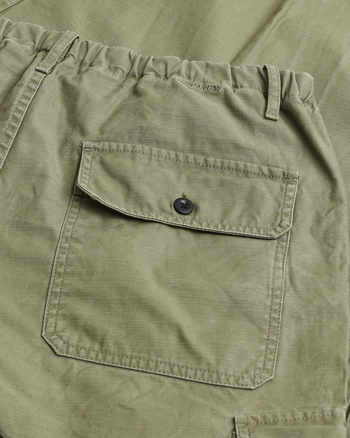Men | Pre-owned Trousers | Pre-owned | Incotex Regular Fit Cargo Pants Military W34