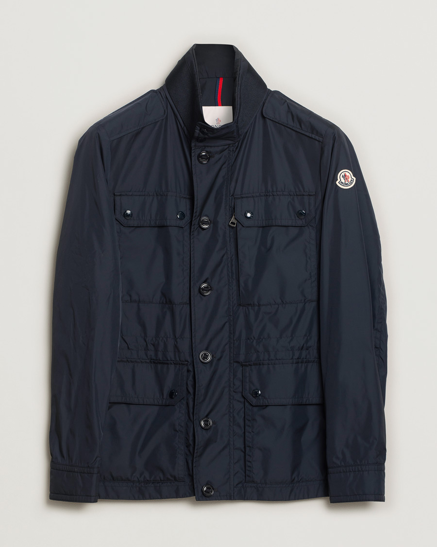 Men | Coats & Jackets | Pre-owned | Moncler Lez Field Jacket Navy