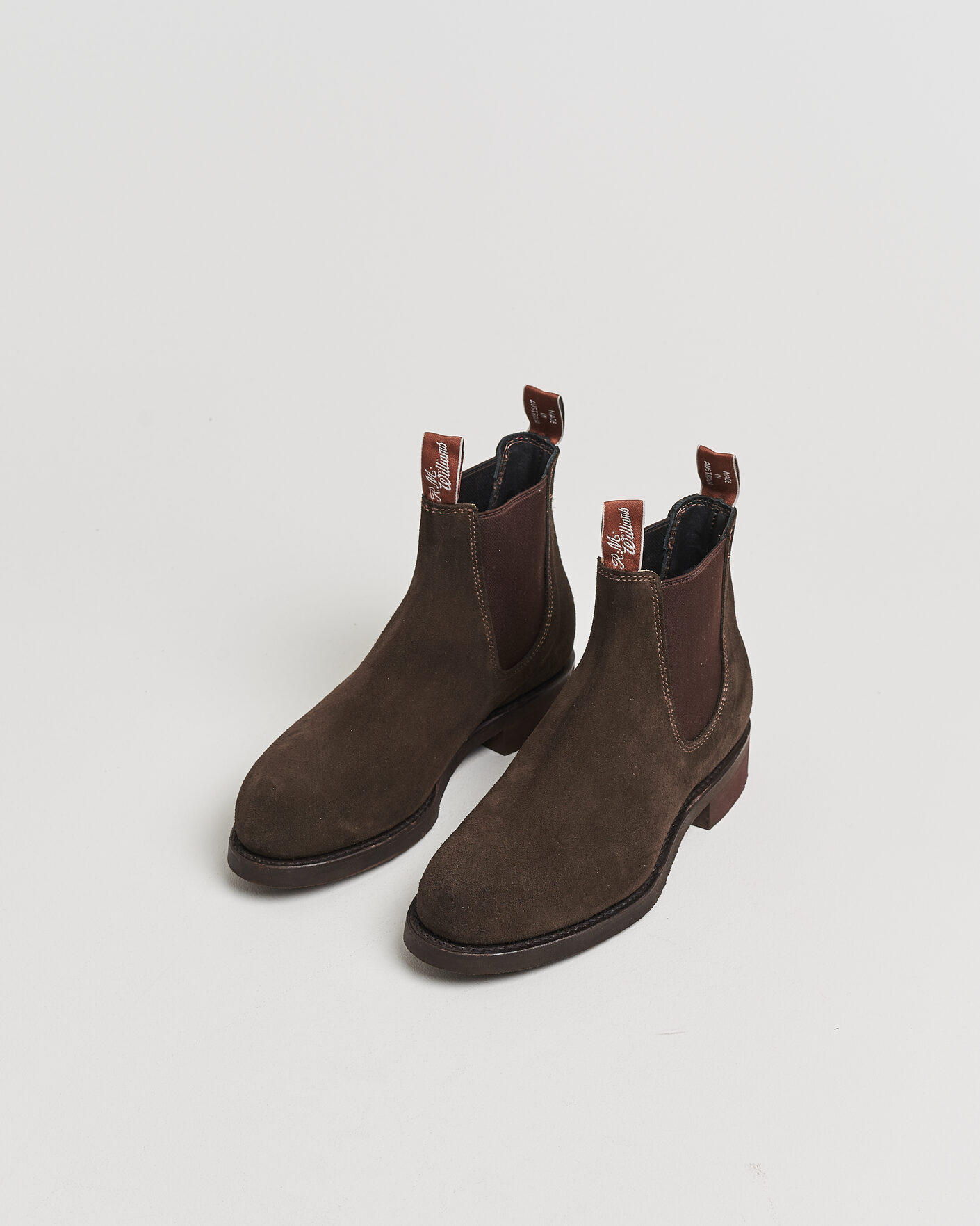 Men | R.M.Williams Gardener G Boot Chocolate Suede UK7 - EU41 | Pre-owned | R.M.Williams Gardener G Boot Chocolate Suede UK7 - EU41