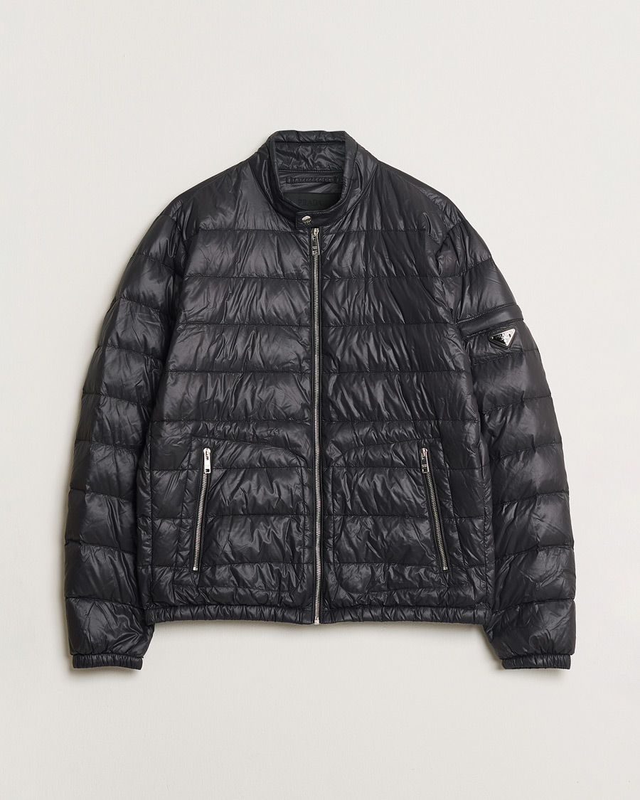 Men | Pre-owned Coats & Jackets | Pre-owned | Prada Lightweight Nylon Down Jacket Black 54