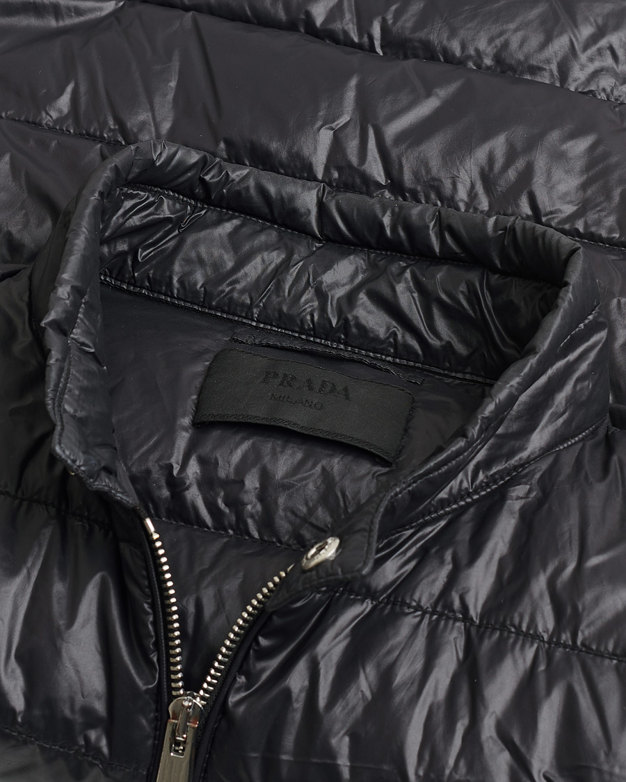 Men | Pre-owned Coats & Jackets | Pre-owned | Prada Lightweight Nylon Down Jacket Black 54