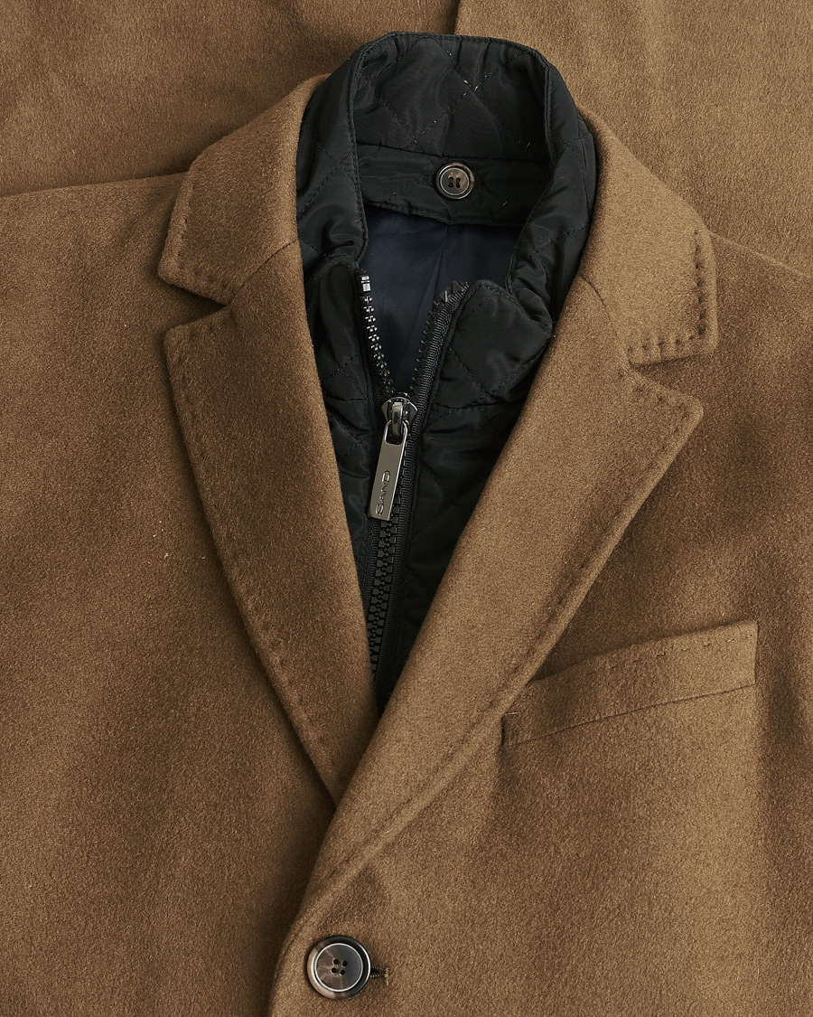 Men | Pre-owned Coats & Jackets | Pre-owned | Sand Copenhagen Cashmere Blend Coat Brown 48