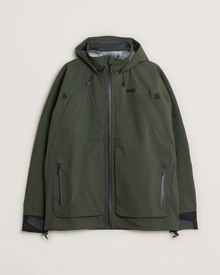 Men | Pre-owned Coats & Jackets | Pre-owned | Filson Skagit Rain Jacket Forest Green L