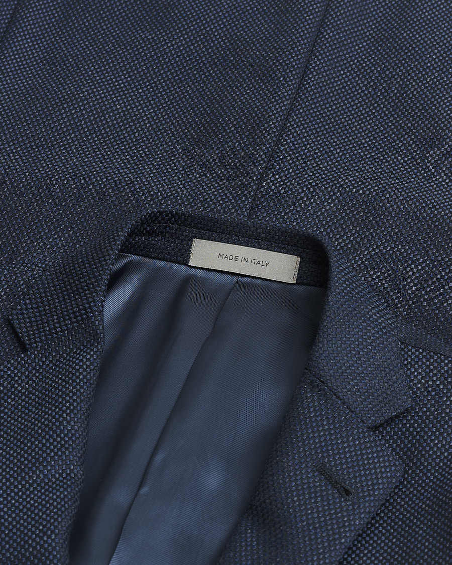 Men | Pre-owned Blazers | Pre-owned | Corneliani Wool & Cashmere Blazer Navy 48