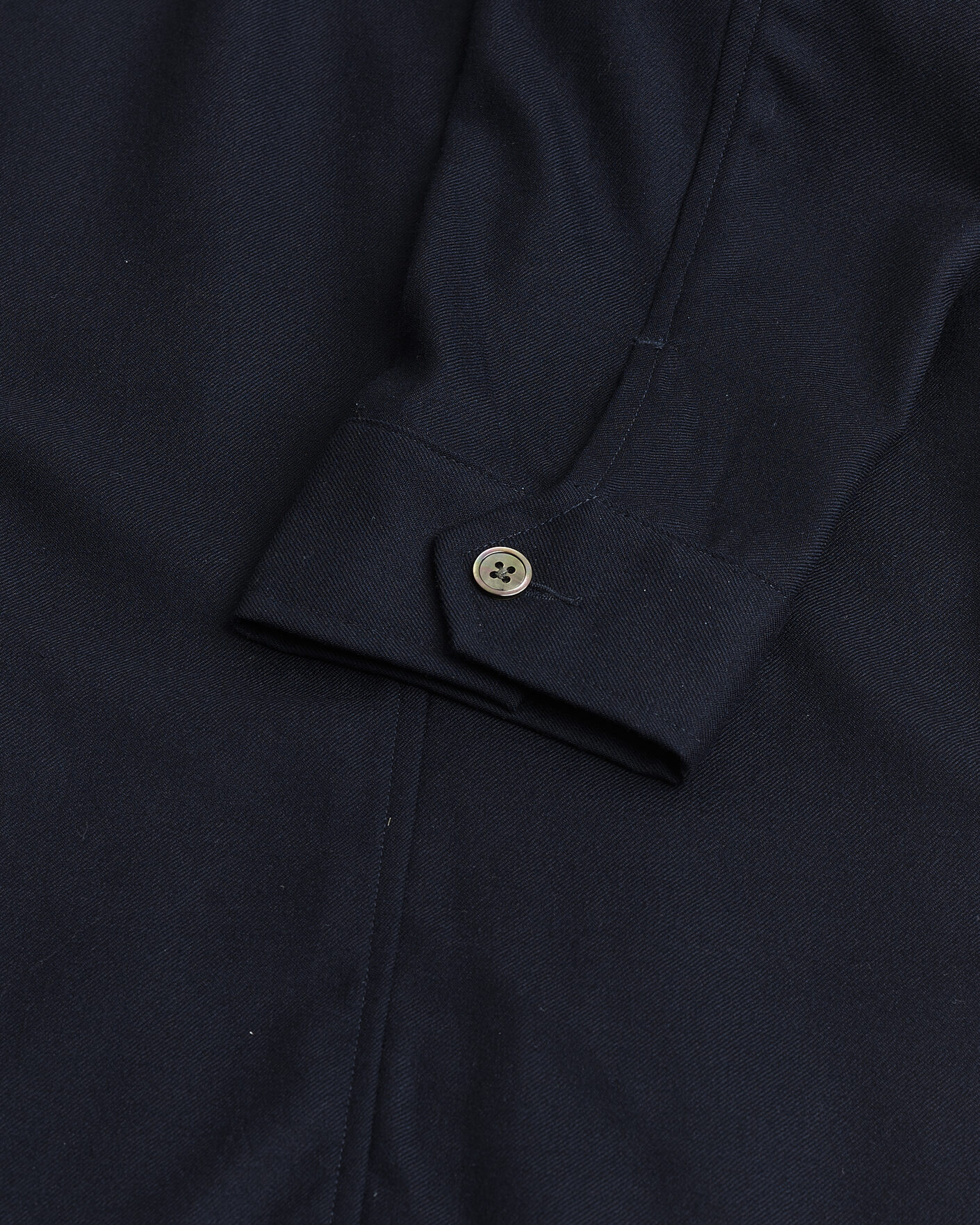 Men | Pre-owned Shirts | Pre-owned | Stenströms Wool Overshirt Navy XXL