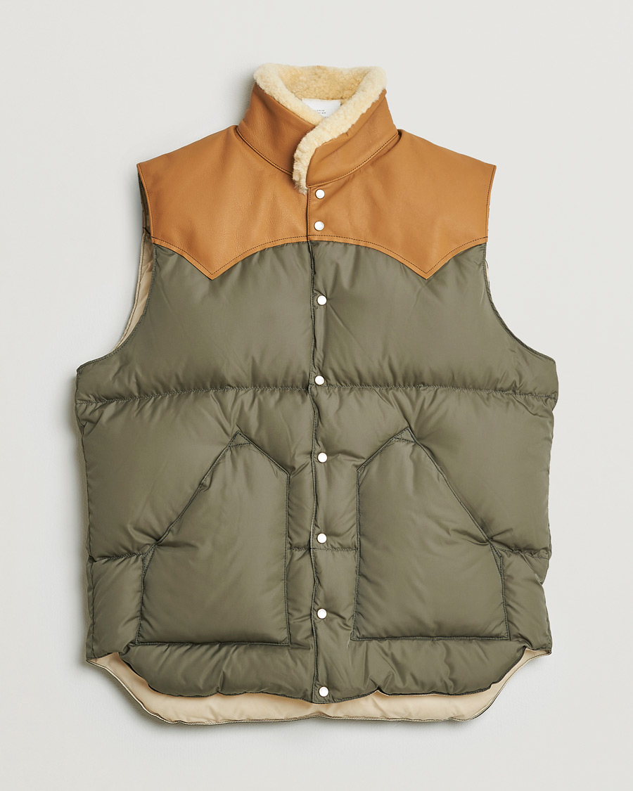 Men | Pre-owned Coats & Jackets | Pre-owned | Rocky Mountain Featherbed Christy Vest Olive 42
