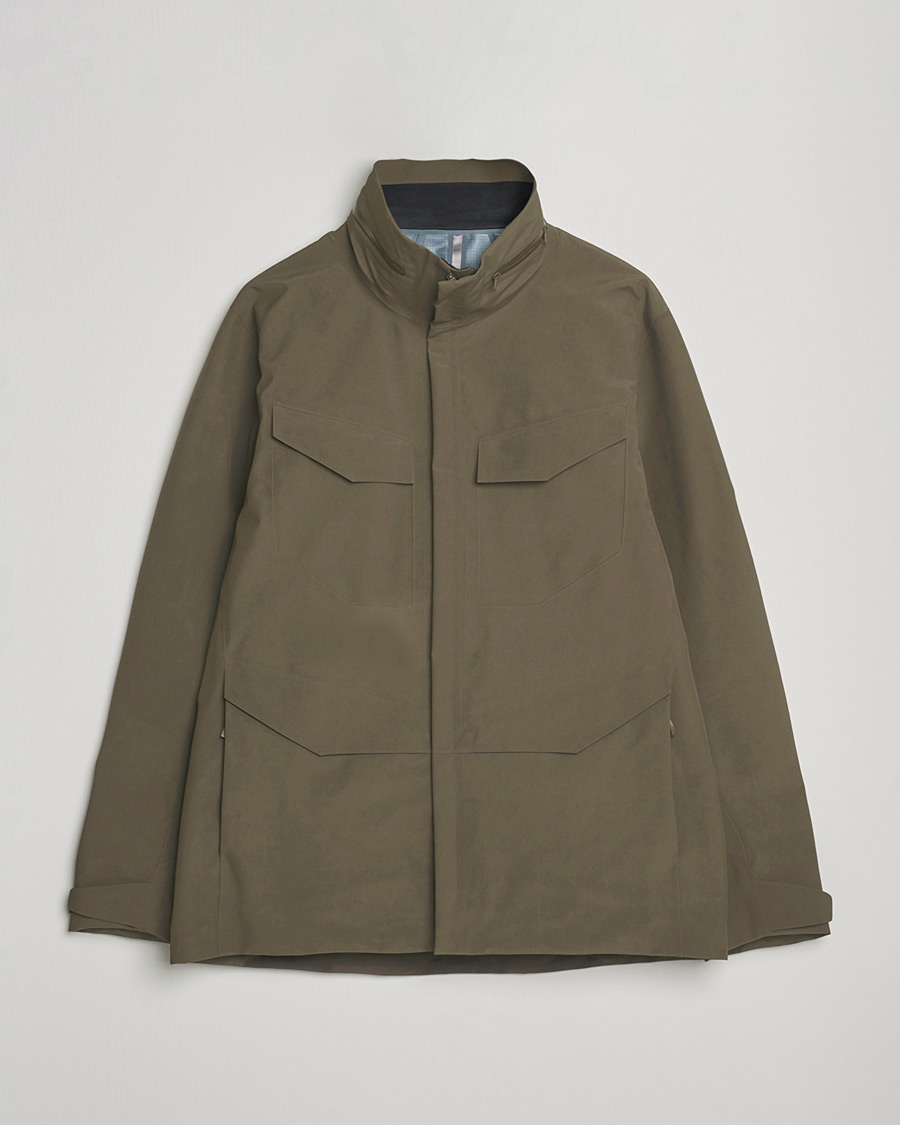 Arc'teryx Veilance GORE-TEX Field Jacket Green M at CareOfCarl.com