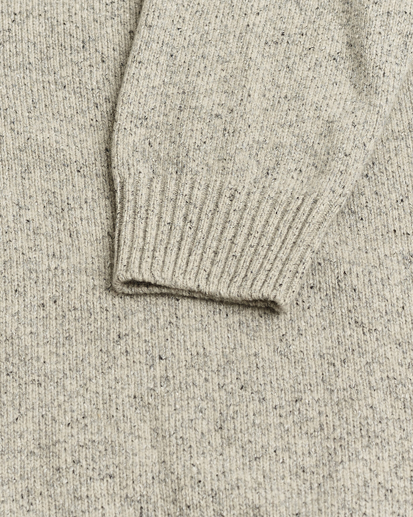 Men | Pre-owned Sweaters & Knitwear | Pre-owned | Gran Sasso Cashmere & Silk Blend Crew Neck Grey Melange 48
