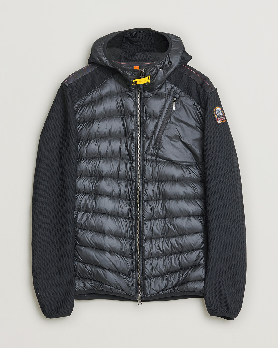 Men | Coats & Jackets | Pre-owned | Parajumpers Nolan Warm Up Hybrid Hooded Jacket Black