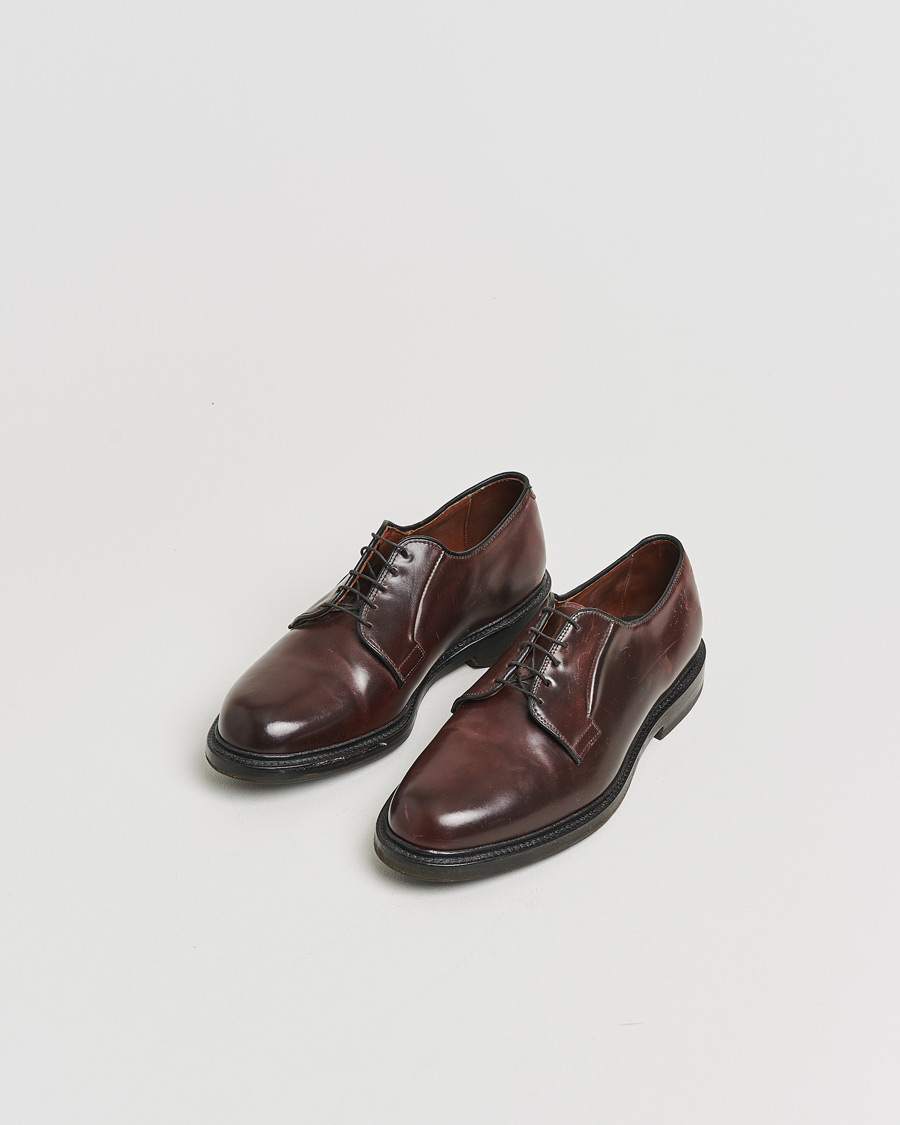 Men | Pre-owned Welted shoes | Pre-owned | Allen Edmonds Leeds Shell Cordovan Derby Burgundy US8,5 - EU42