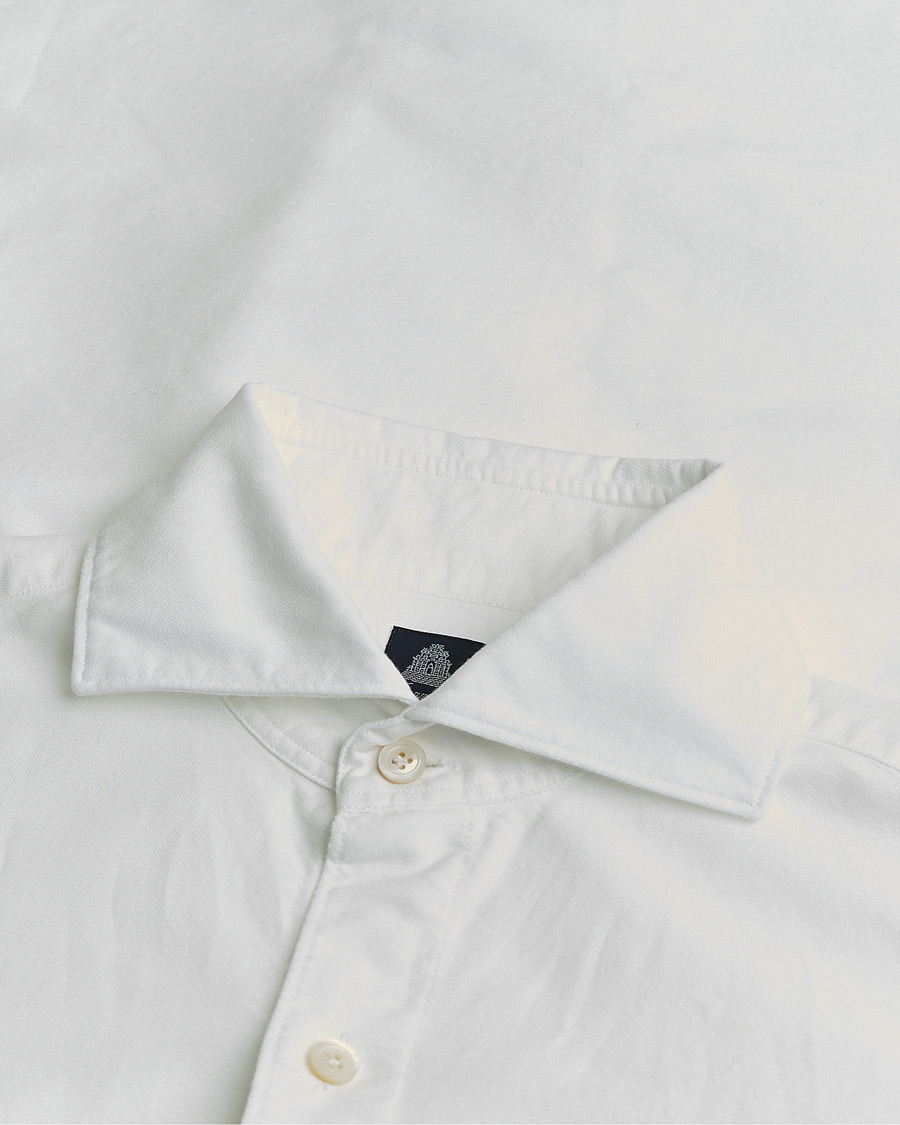 Men | Pre-owned Shirts | Pre-owned | Finamore Napoli Gaeta Oxford Cut Away Shirt White S