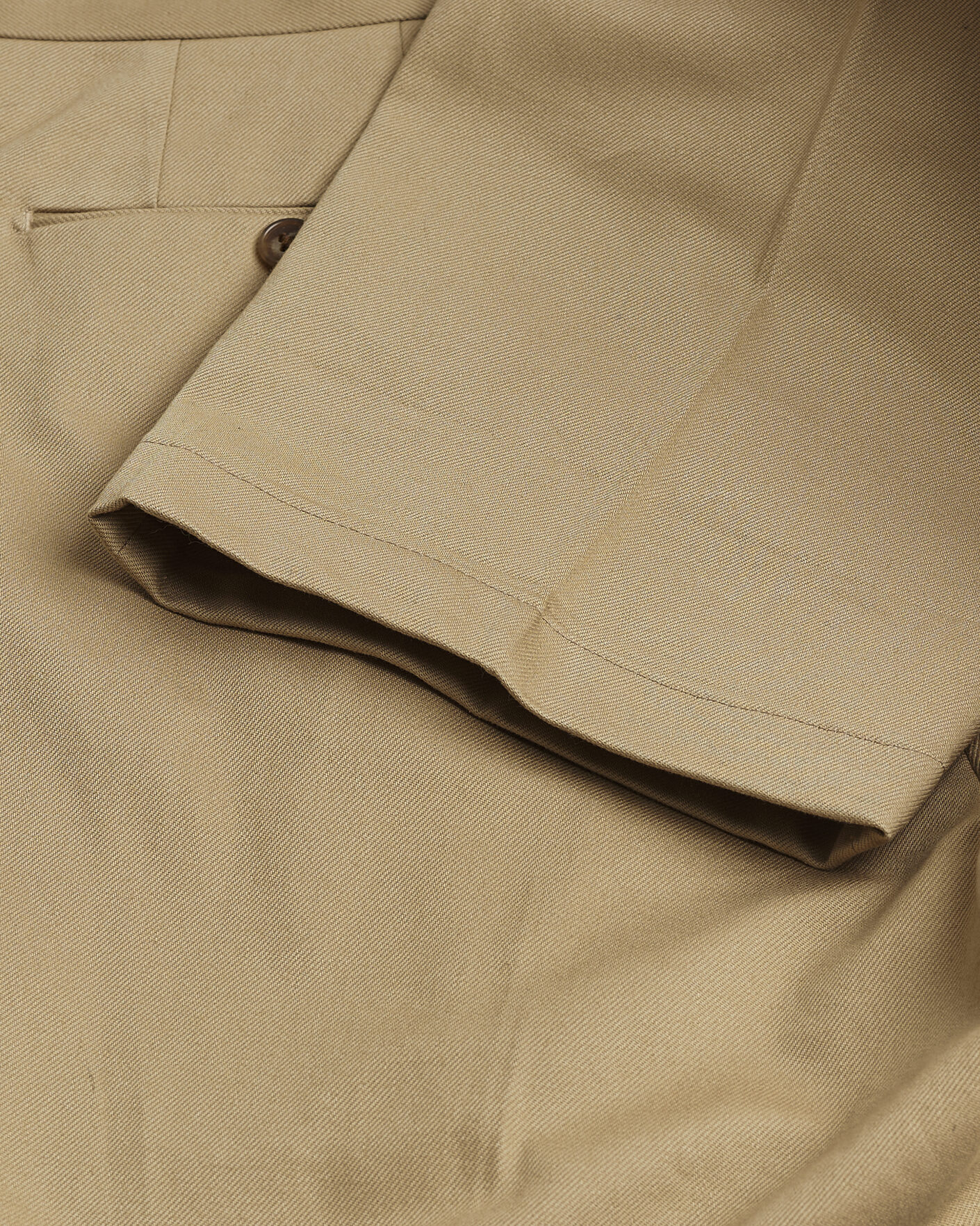 Men | Rubato High Waist Cotton Chino Beige 52 | Pre-owned | Rubato High Waist Cotton Chino Beige 52