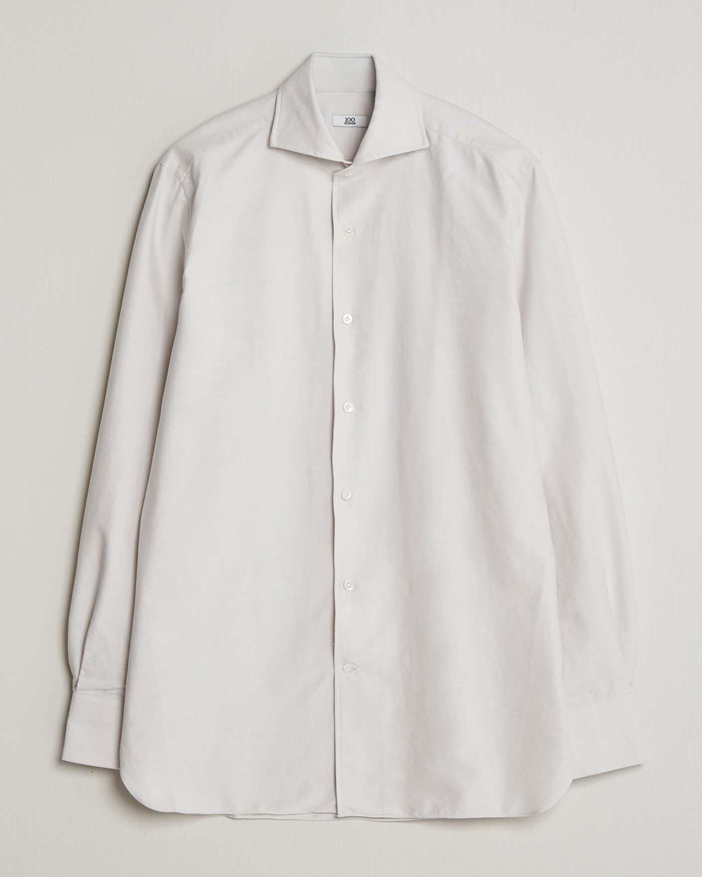 Men | Pre-owned Shirts | Pre-owned | 100Hands Washed Oxford Shirt Grey 41/16