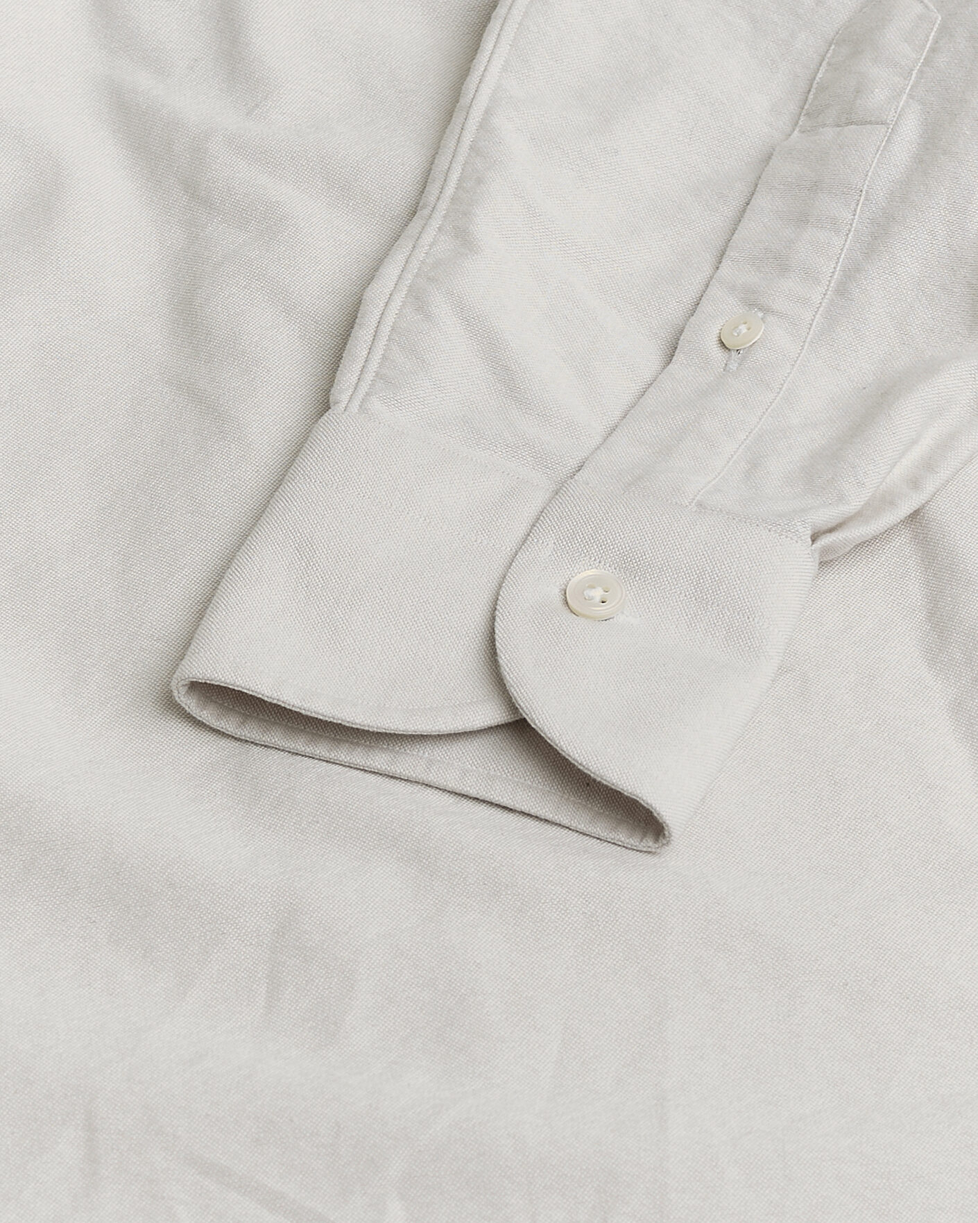 Men | Pre-owned Shirts | Pre-owned | 100Hands Washed Oxford Shirt Grey 41/16