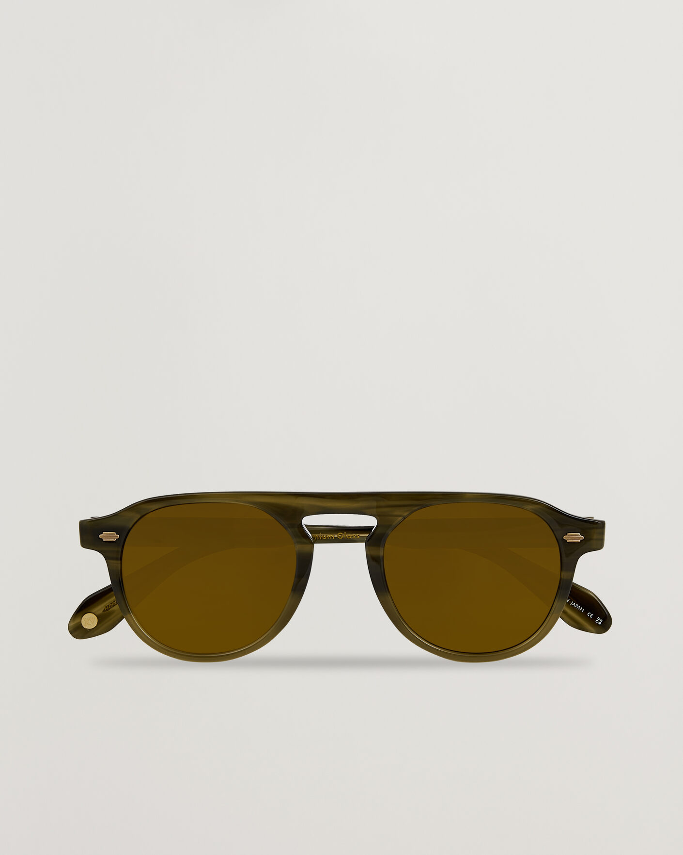 Men | Pre-owned Accessories | Pre-owned | Garrett Leight Harding Sunglasses Army Drift