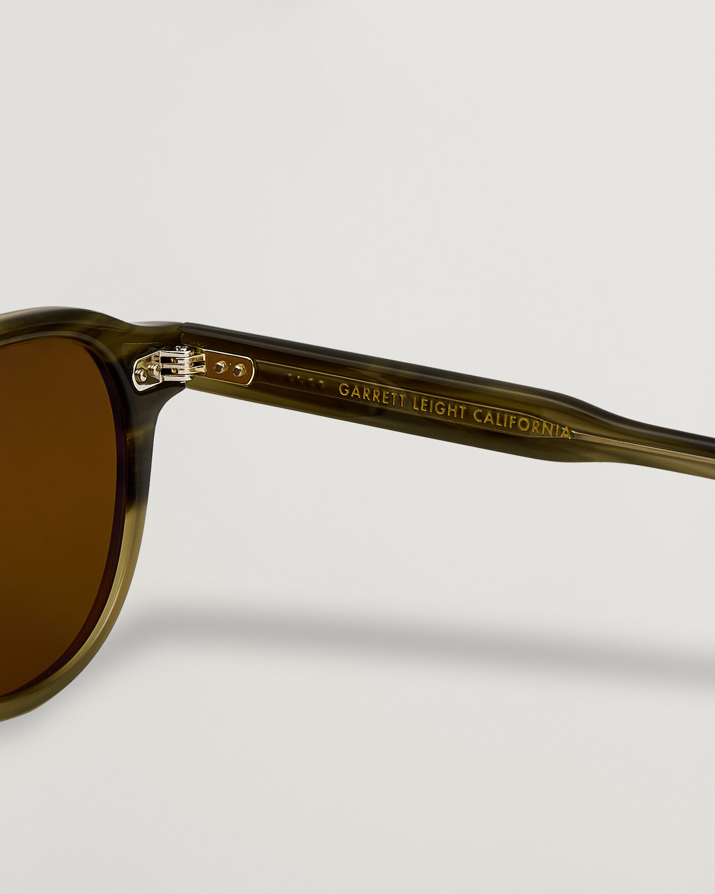 Men | Pre-owned Accessories | Pre-owned | Garrett Leight Harding Sunglasses Army Drift