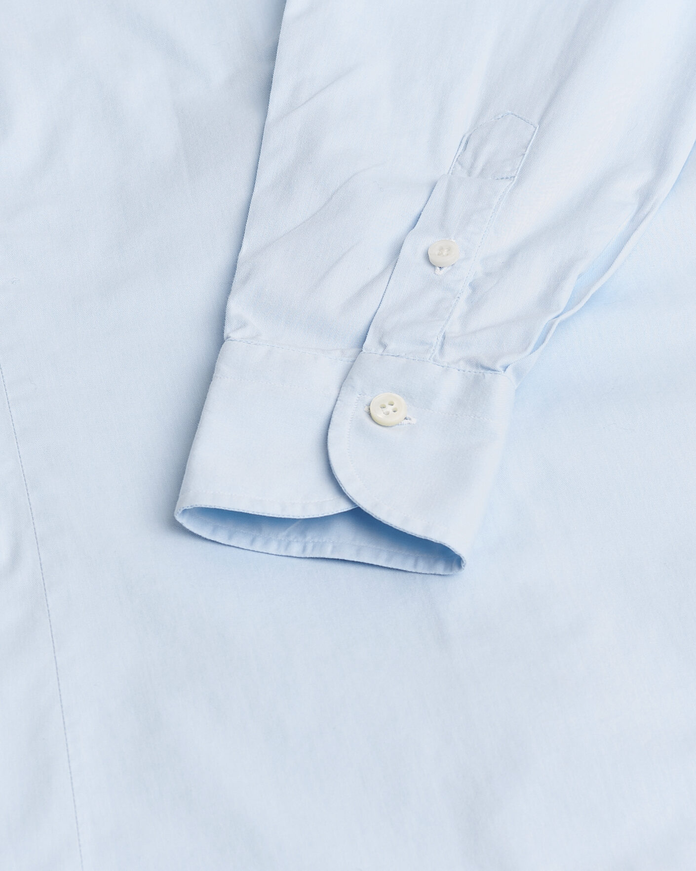 Men | Pre-owned Shirts | Pre-owned | Mazzarelli Soft Cotton Shirt Light Blue 39 - M