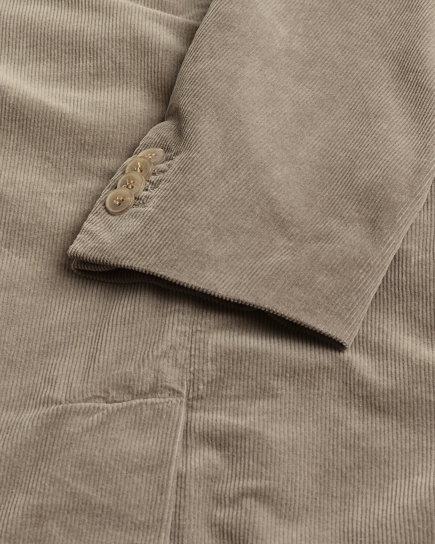 Men | Pre-owned Blazers | Pre-owned | Sunspel Relaxed Corduroy Blazer Taupe UK42 - EU52