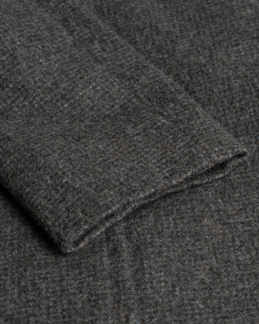 Herr |  | Pre-owned | Aquascutum Double Breasted Virgin Wool Coat Grey 46