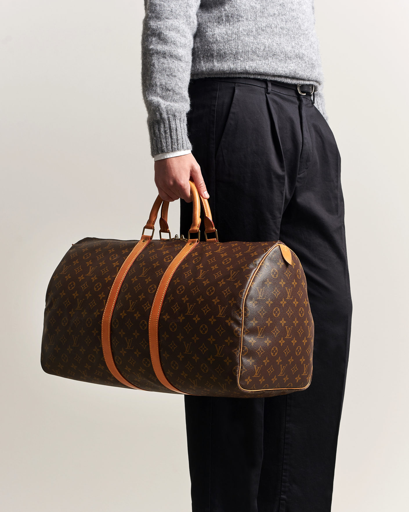 Men | Louis Vuitton Pre-Owned Keepall 55 Monogram  | Louis Vuitton Pre-Owned | Keepall 55 Monogram 