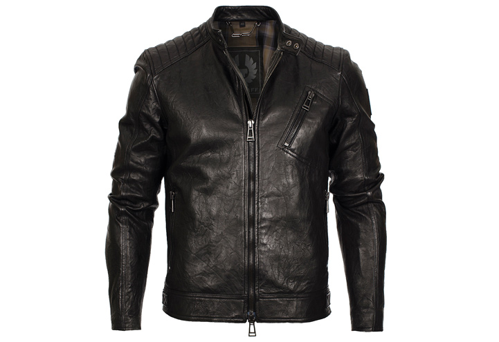 Belstaff K Racer Leather Jacket Black