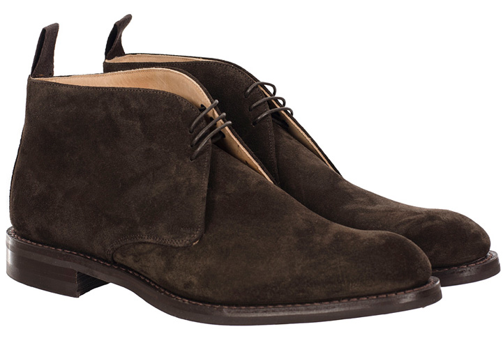 Cheaney Jackie III R Chukka Boot Pony Brown Suede