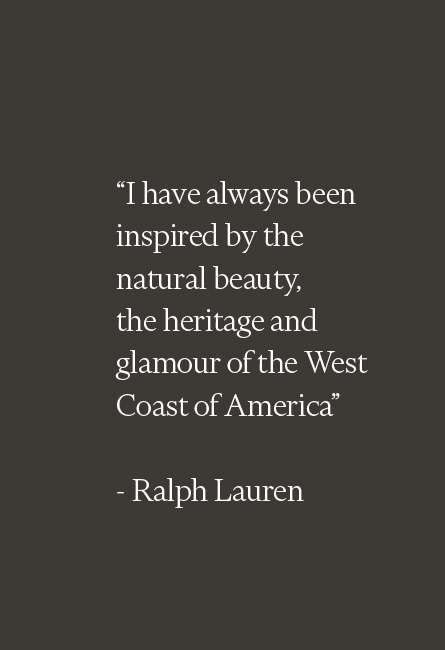 Ralph Lauren Does West Coast Glamour to a Tee
