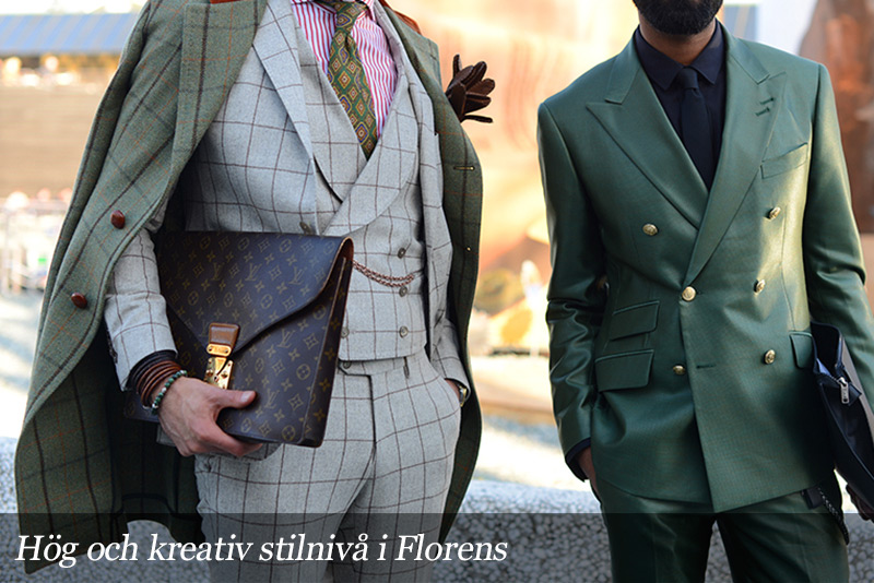 Hög stilnivå i Florens