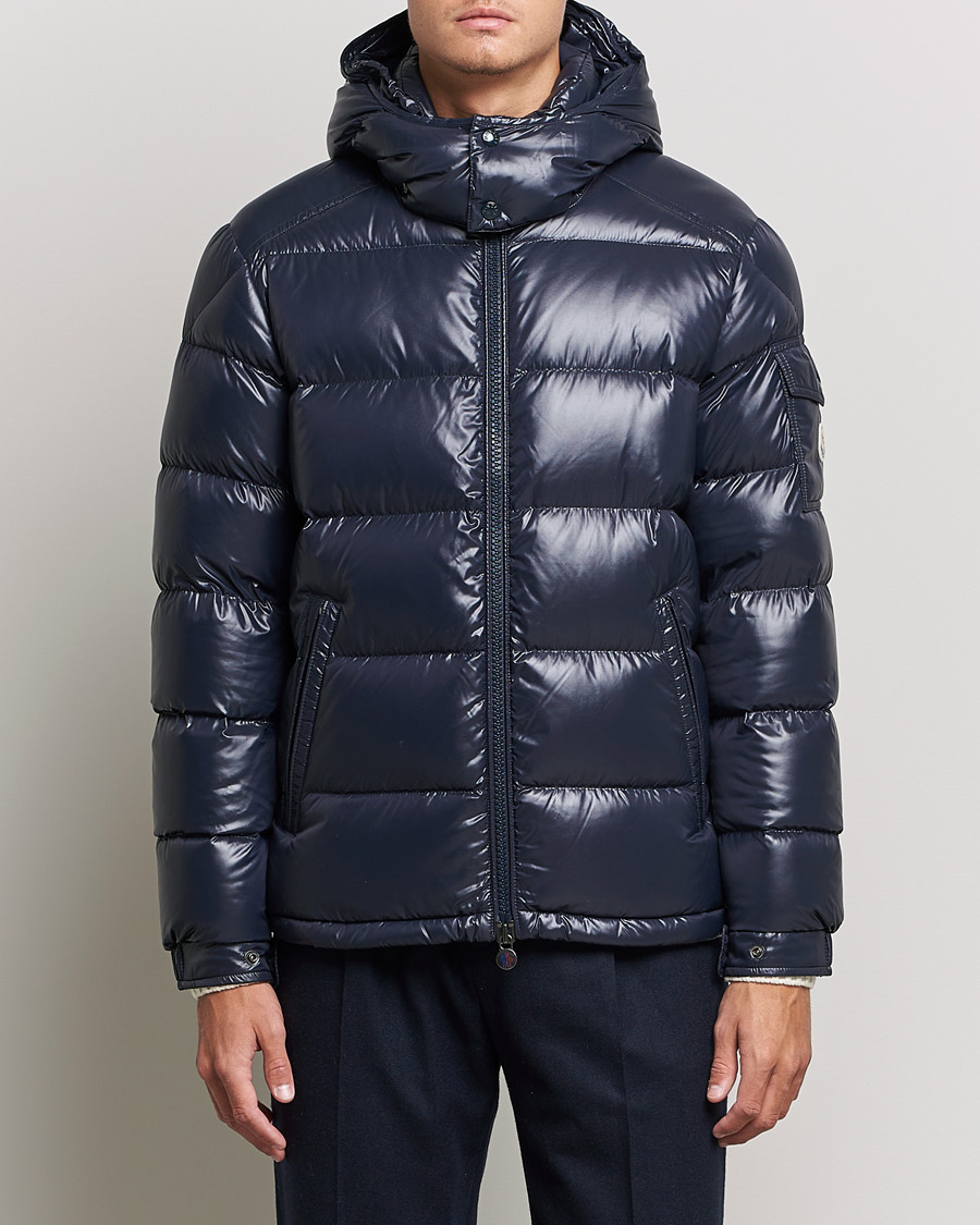 navy moncler maya